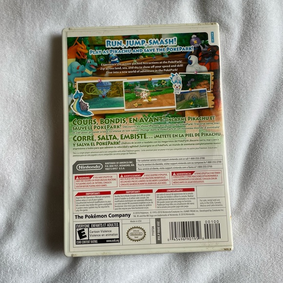 PokePark Wii, Pikachu’s Adventure - Nintendo Wii - Picture 4 of 4